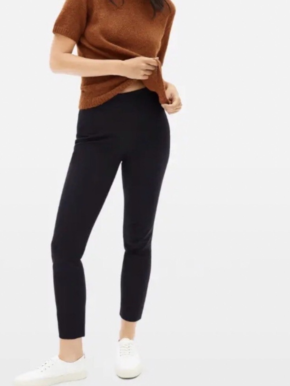 Everlane NWT Side Zip Work Pant Black size 4